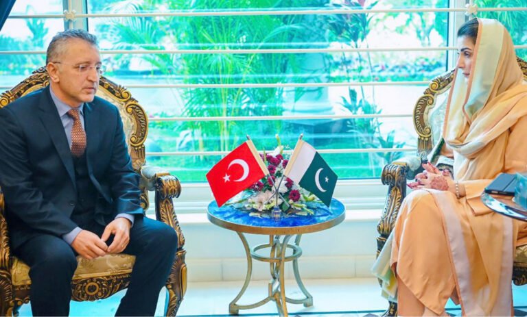 وزیراعلیٰ پنجاب مریم نواز شریف اور ترکیہ کے قونصل جنرل درمش بستاغ کی ملاقات