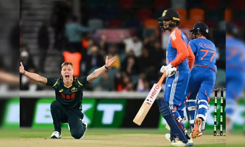 آسٹریلیا نے دوسرے ٹی ٹوئنٹی میں بھارت کو 4 وکٹوں سے شکست دے دی