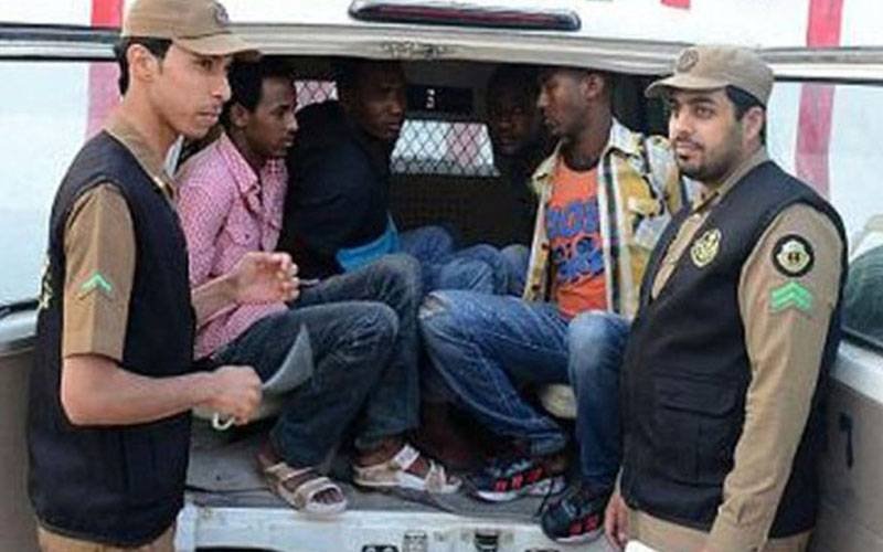 سعودی عرب میں ایک ہفتے میں 22,094 غیر قانونی تارکین وطن گرفتار