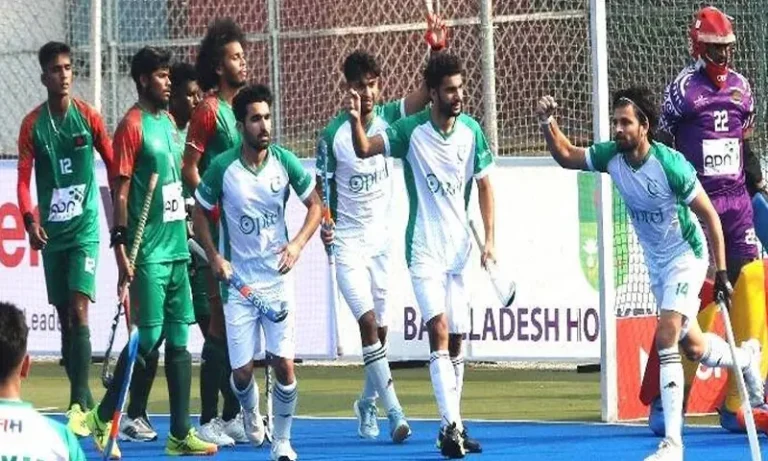 پاکستان ہاکی ٹیم نے بنگلادیش کو 3-10 سے شکست دے کر کلین سویپ مکمل کر لیا
