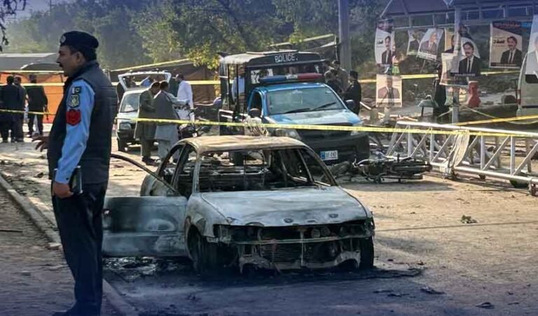 اسلام آباد کچہری دھماکا، خودکش حملہ آور کو لانے والا موٹرسائیکل سوار گرفتار