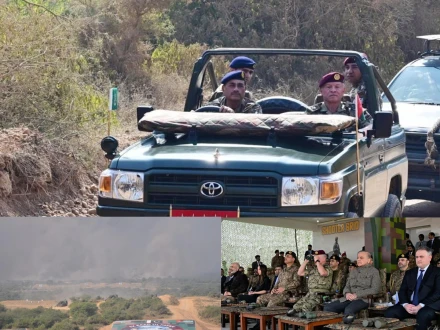 اردن کے شاہ عبداللہ کا ٹلہ کنگ فائرنگ رینج کا دورہ، پاک فوج کی دفاعی صلاحیتوں کی تعریف