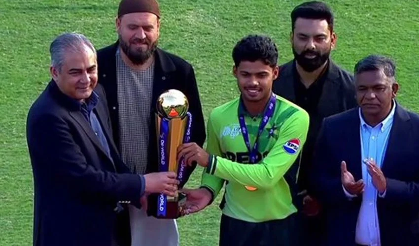 انڈر 19 ایشیا کپ فتح: چیئرمین پی سی بی کا کھلاڑیوں کے لیے فی کس 50 لاکھ روپے انعام کا اعلان