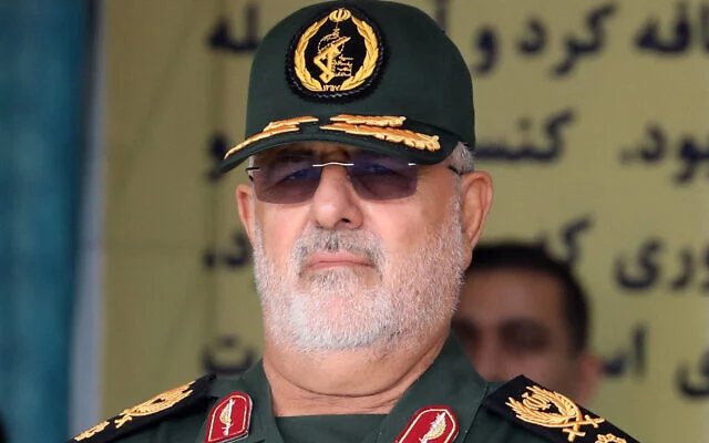 General Mohammad Pakpour, head of the Iranian Revolutionary Guard Corps (IRGC),