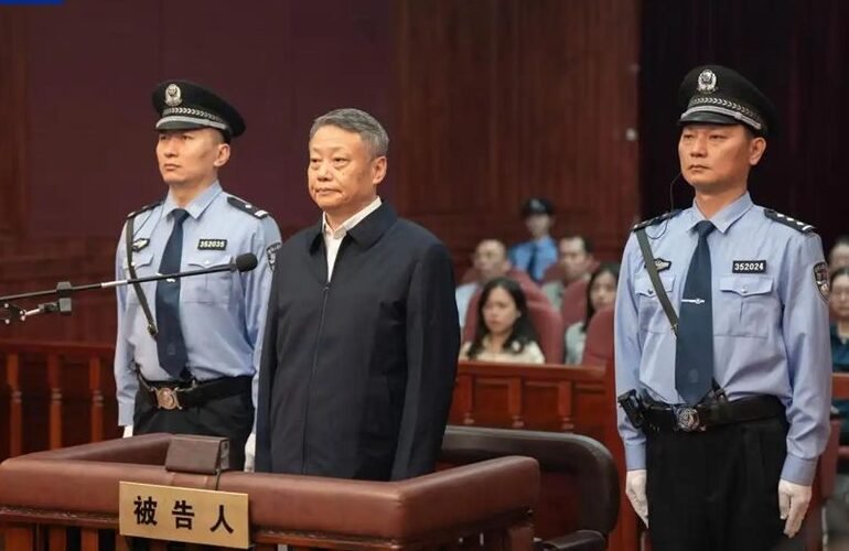China: Former Justice Minister Tang Yijun sentenced to life in prison for bribery