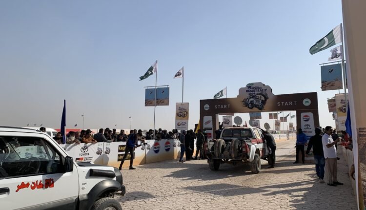 The 21st International Cholistan Desert Jeep Rally begins today, a festival of speed unfolds in the Cholistan Desert.