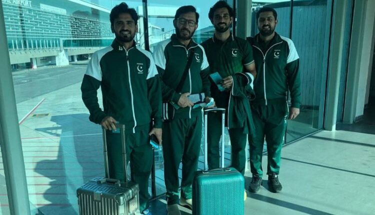 قومی ہاکی ٹیم ورلڈ کپ کوالیفائرز کے لیے مصر روانہ