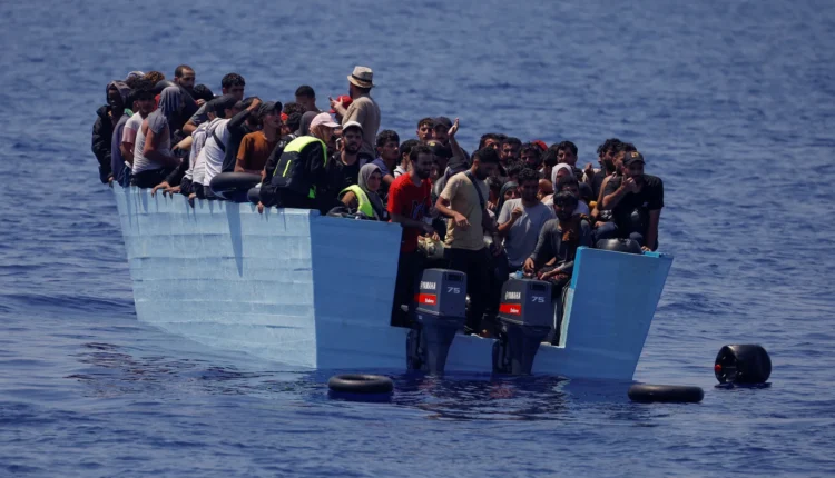 Migrant boat capsizes off Libyan coast, 55 dead or missing, including 2 children