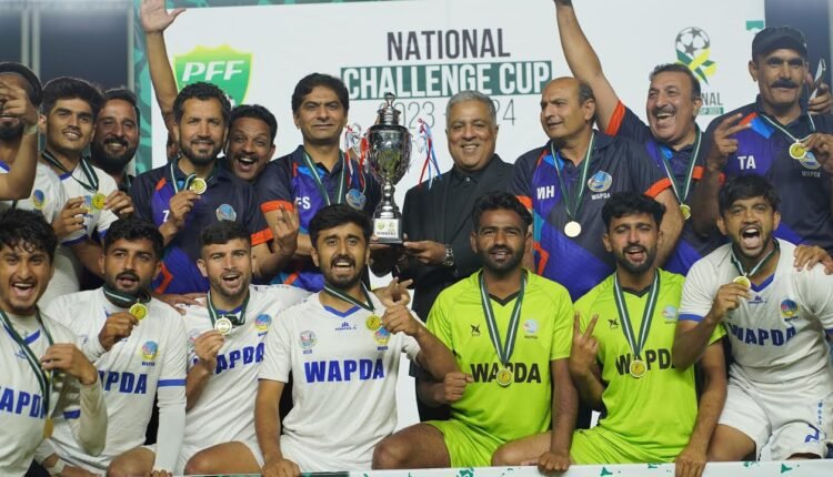 WAPDA defeats KRL to win National Challenge Cup football title, third consecutive victory