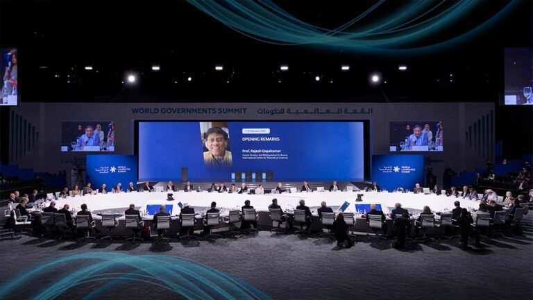 World Government Summit 2026 begins in Dubai, attended by world leaders and policymakers