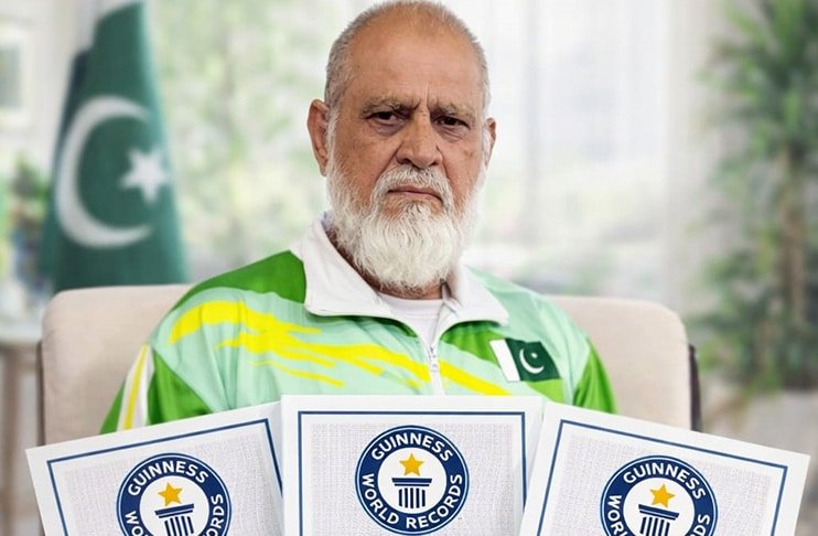 74-year-old Naseemuddin's hat-trick sets world records, another unique feat