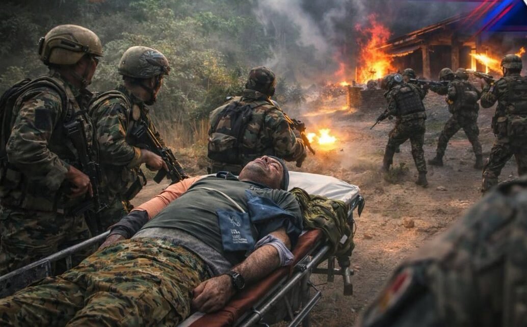 Attack on India-Myanmar border, several Indian soldiers killed and injured