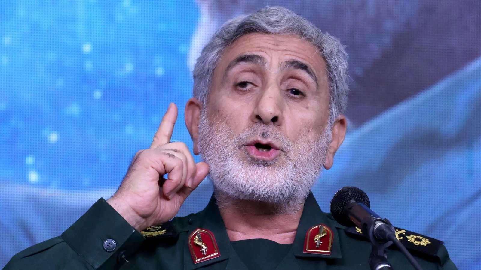 Esmail Qaani, commander of the Quds Force of the Islamic Revolutionary Guard Corps
