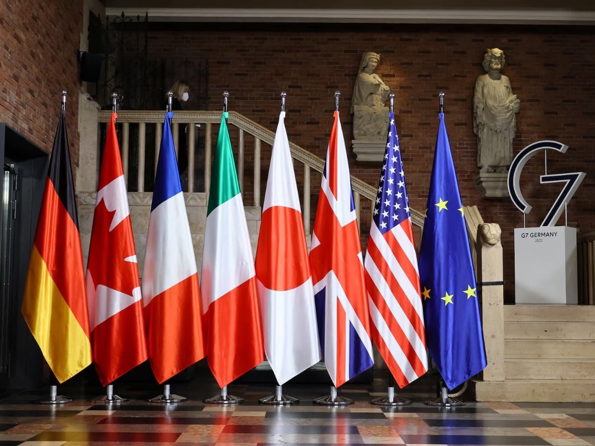 G7 countries agree to increase cooperation to deal with global economic impact of Middle East war