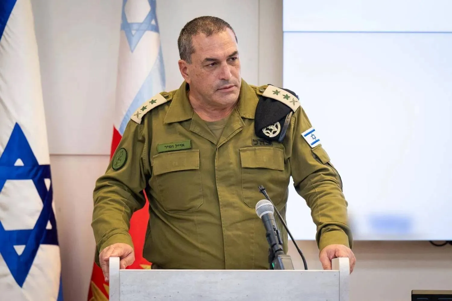 Israeli Chief of Staff Eyal Zamir