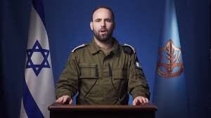 Israeli military spokesman Nadav Shoshani