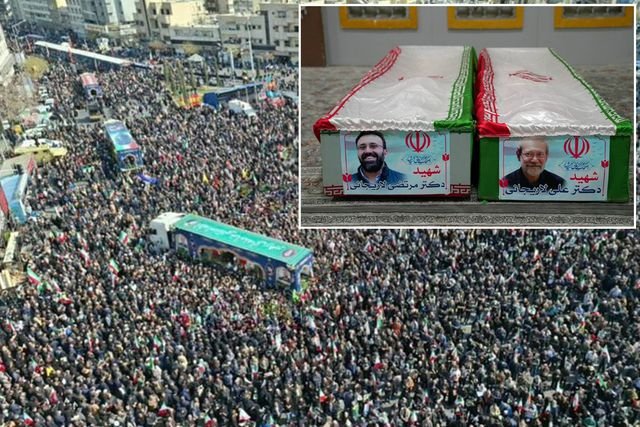 Thousands attend funeral prayers for Ali Larijani and other martyrs in Tehran