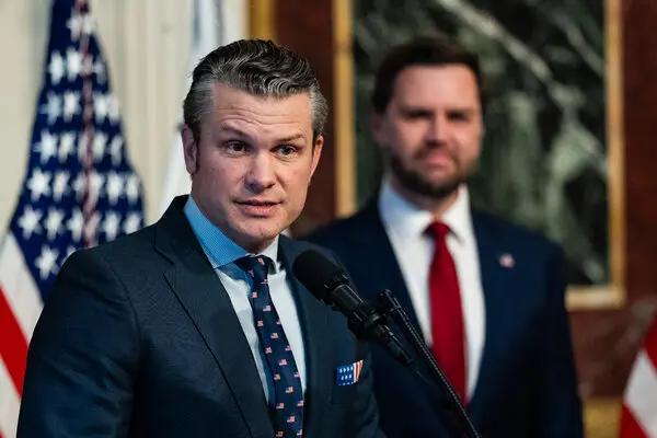 US Secretary of Defense Pete Hegseth