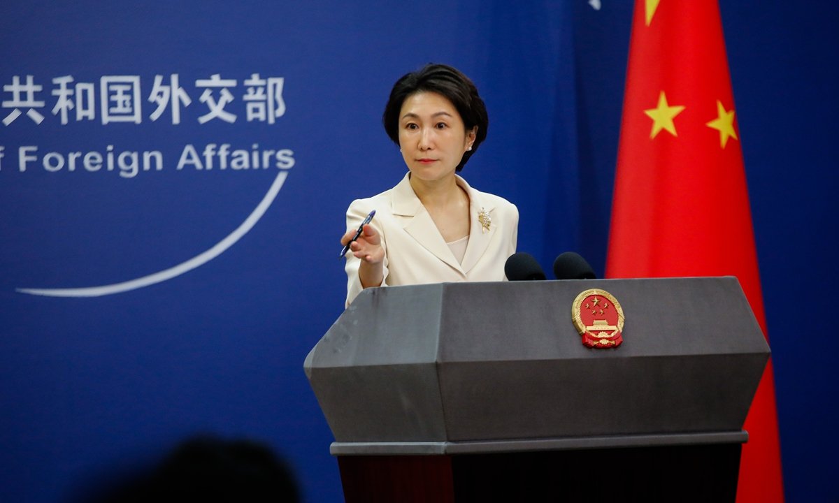chinese foreign ministry spokesperson
