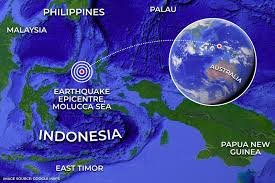 7.8 magnitude earthquake hits Indonesia's Molucca Sea, tsunami warning issued