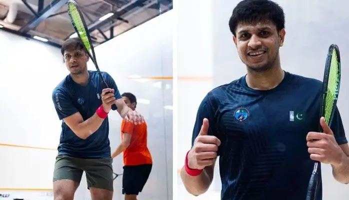Asim Khan reaches the final of the World Squash Championship Asian Qualifiers