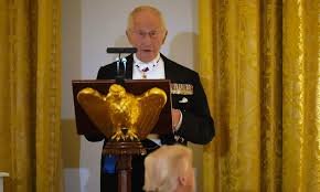 Charles' speeches to the White House and Parliament: Appeal for world peace, emphasis on US-UK relations with humor