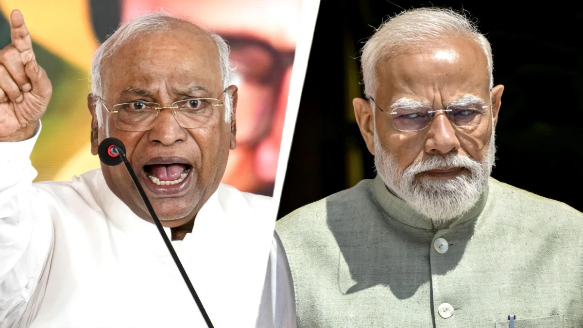 Congress leader Arjun Kharge calls Indian Prime Minister Narendra Modi a “terrorist”