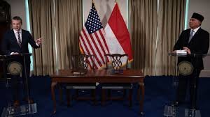 Important defense cooperation agreement between the US and Indonesia, declared a breakthrough for stability in the Asia-Pacific