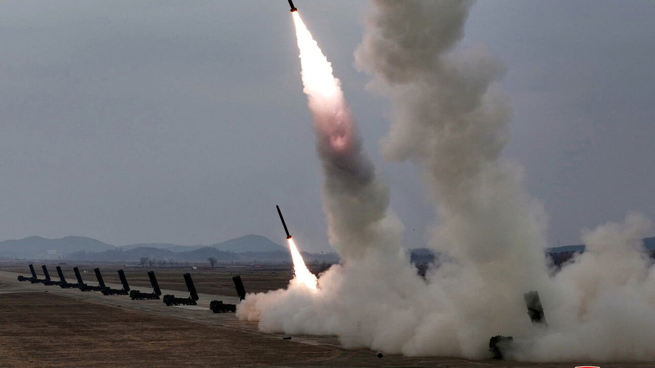 North Korea fires multiple ballistic missiles off east coast in another missile test