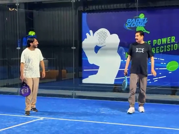 Friendly Governors' Competition: Paddle Tennis Match Between Governors of Punjab and Khyber Pakhtunkhwa
