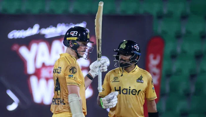 PSL 11: Peshawar Zalmi set Lahore Qalandars a target of 200 runs to win