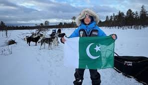 Samar Khan's historic feat, becoming the first Pakistani athlete to complete the Arctic Challenge