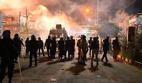 Tensions flare up again in the Indian state of Manipur, clashes between people and security forces, several people injured