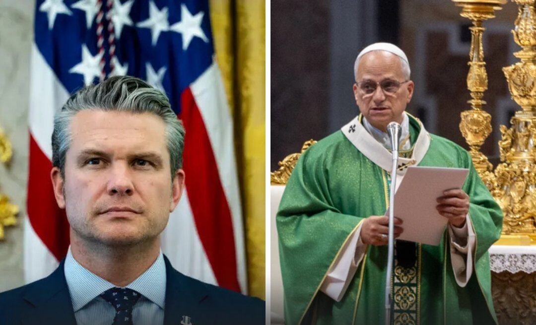 Statements made by US Secretary of War Pete Hegseth regarding attacks on Iran have sparked a new controversy, with Pope Leo, the spiritual leader of Christians, expressing disagreement.