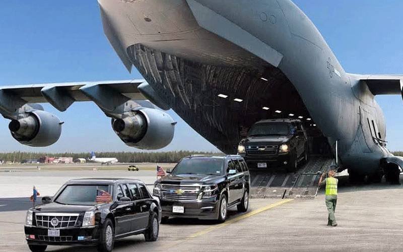 US Special vehicles and security staff from the US have arrived in Pakistan
