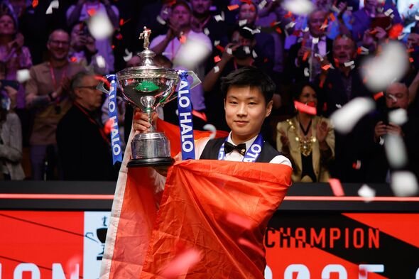 Xiao Xin Tong's stunning victory, defeating Judd Trump to win the Tour Championship title