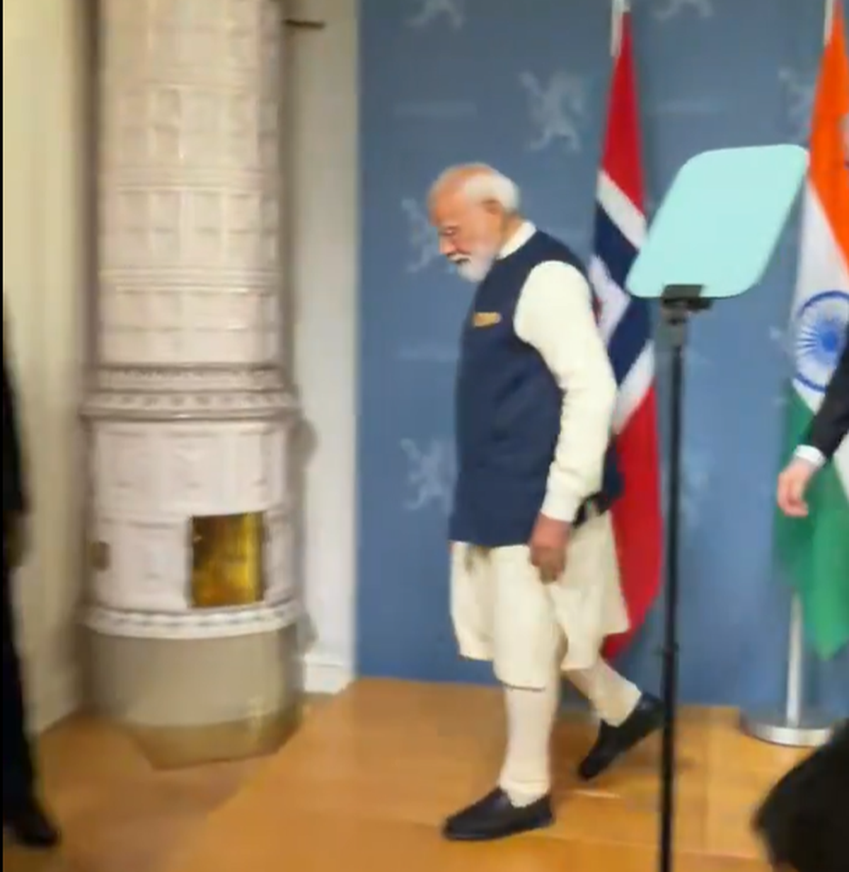 Female journalist in Norway gives Modi a hard look in the mirror, bitter words exchanged on media freedom in press briefing