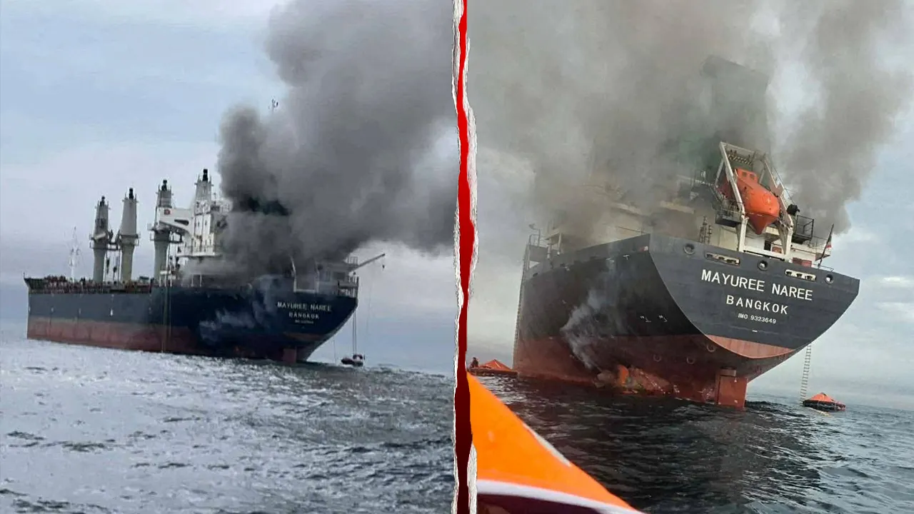 Fire on commercial ships at Iran's Deir port, new crisis amid Hormuz tensions