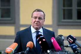 German Defense Minister Boris Pistorius