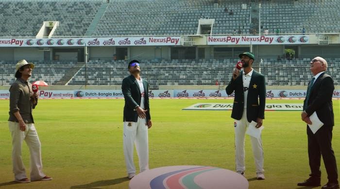 Pakistan won the toss and elected to field in the second Test against Bangladesh.