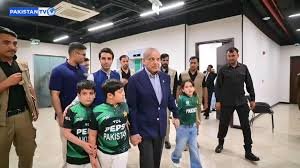وزیراعظم شہباز شریف پی ایس ایل 11 فائنل دیکھنے قذافی اسٹیڈیم پہنچ گئے