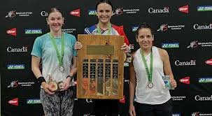 Pulwasha Bashir wins Canadian Masters Badminton Championship