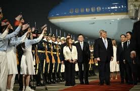 Trump arrives in China, important meetings with Xi Jinping will begin today