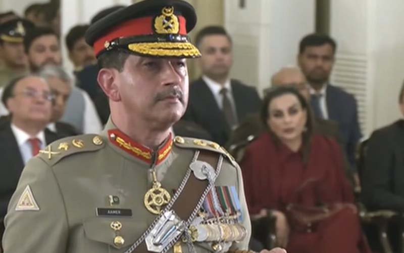 صدر مملکت نے جنرل سید عامر رضا کو نشانِ امتیاز ملٹری سے نواز دیا
